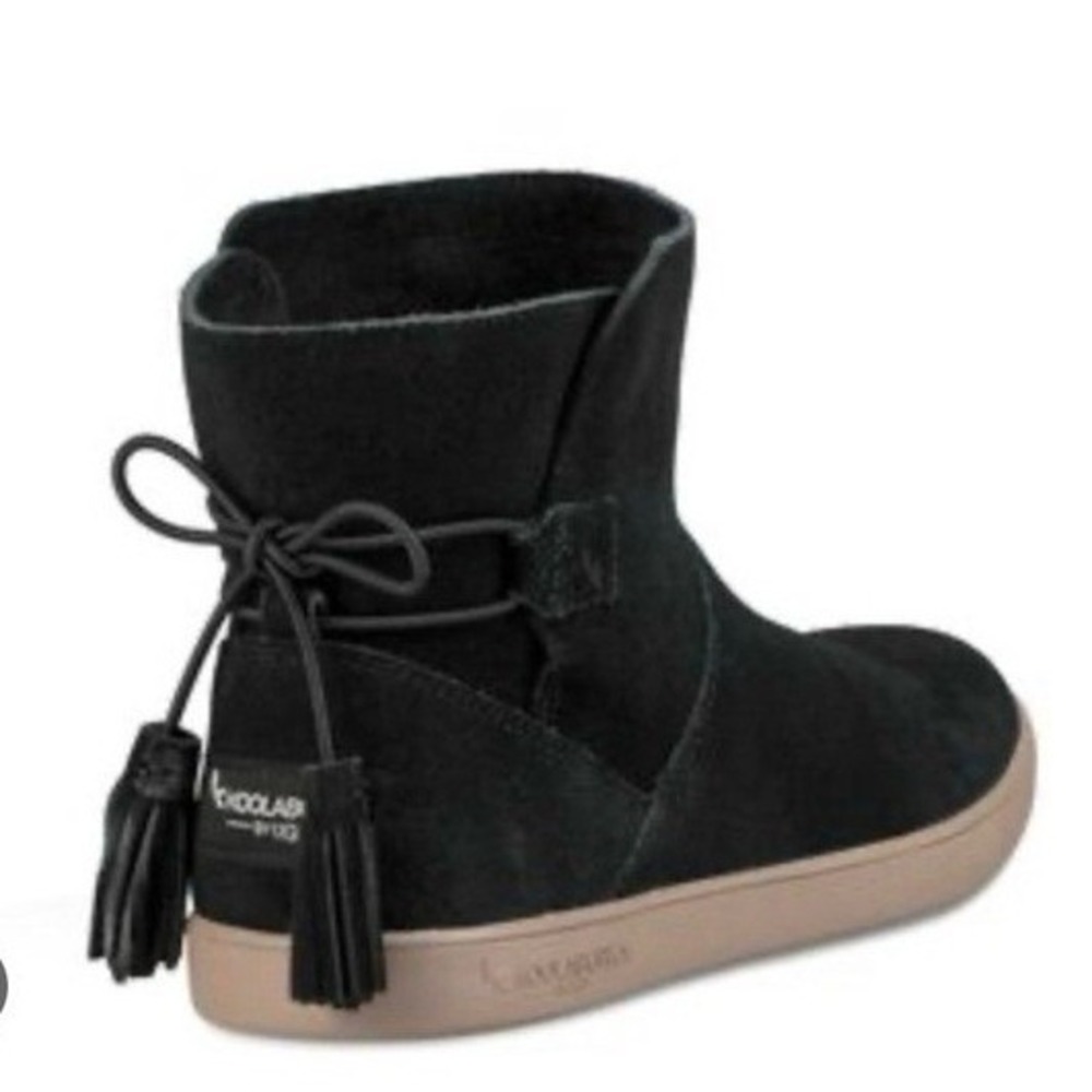 UGG Koolaburra Skyller‎ Boot Black Suede